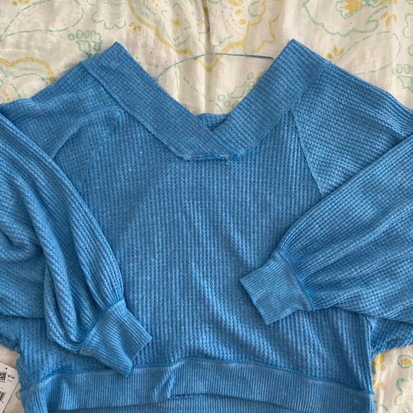 🚨SOLD🚨 NWT Free Peole Westend Blue Thermal - Picture 7 of 7